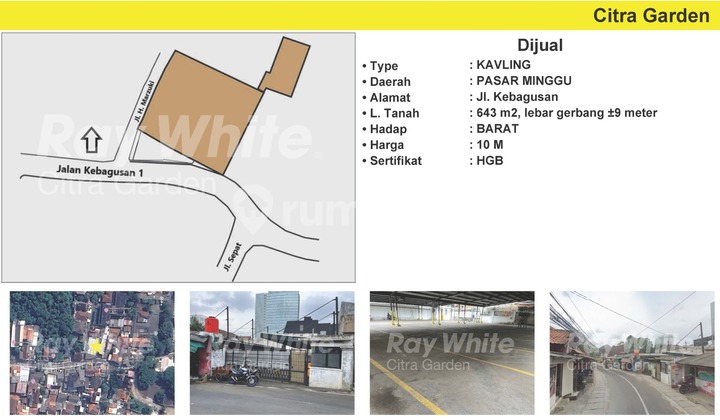 Jual Tanah HGB Kebagusan 1 Exclusive Area 643 M2 0026-Heypau Jual Tanah HGB Kebagusan 1 Exclusive Area 643 M2 0026-Heypau