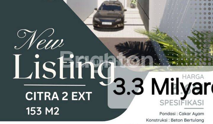 Rumah Cantik Siap Huni Citra Garden 2 Ext 2