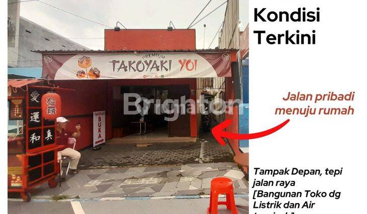 Rumah besar beserta toko di 0 jalan raya Wachid Hasyim, Jombang 1