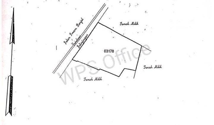 Dijual Tanah di Jalan Utama Imam Bonjol 2