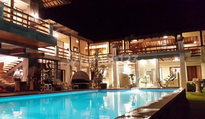 Villa Besar View Benoa Ahrbour Gunung Lingkungan Sangat Tenang Goa Gong Jimbaran Bali