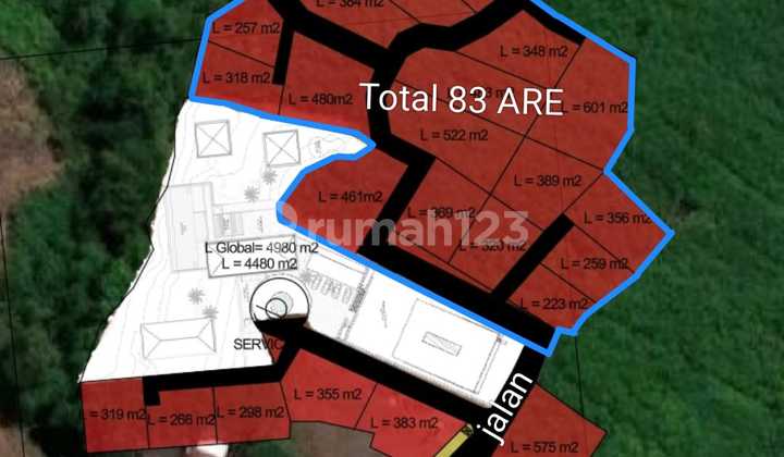 Tanah Luas di Daerah Pererenan