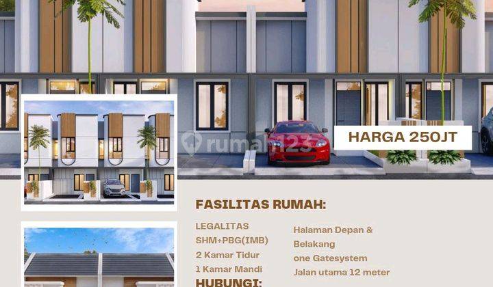 Rumah Dijual Murah Legalitas Shm Dekat Pusat Kota 1