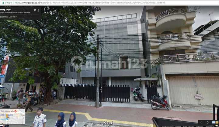 Ruko Gandeng 4 Lantai Di Sawah Besar, Jakarta Pusat