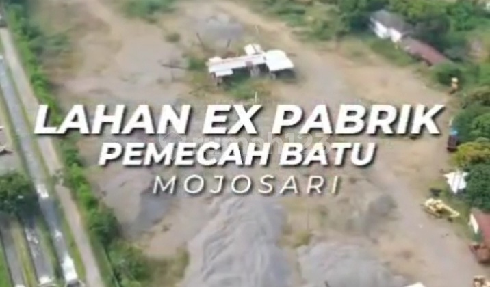Jual Ex Pabrik 3,3 Hektar Mojosari Nol Jalan Murah