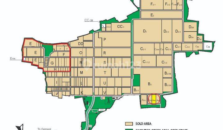 Jual Tanah Industri 1,2 Ha Ngoro Industrial Park Murah 2