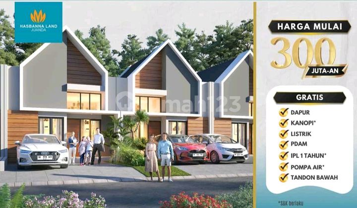 Rumah 300 Jutaan Hasbanna Dekat Bandara Free Biaya 2