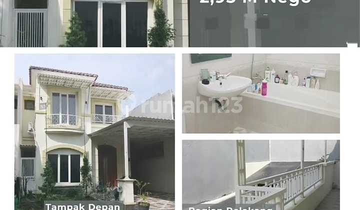 West Surabaya, Wiyung, Bukit Mas Tourism, Bu Bcl For Quick Sale Bukit Mas Tourism 2 Floors, Row for 3 Cars