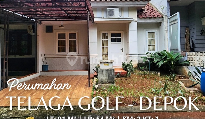 Rumah Second Dijual Murah Di Perumahan Telaga Golf Sawangan Depok