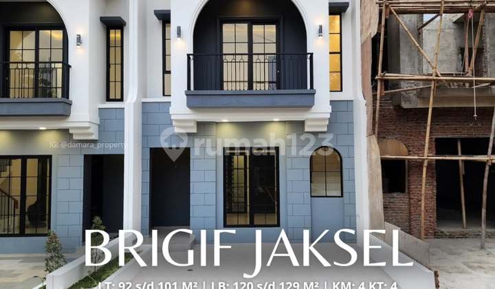 Rumah Siap Huni Cluster Baru Di Brigif Jakarta Selatan 1