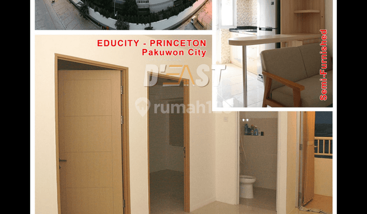 Apartemen Educity 2 Kamar Tidur Furnished Tinggal Bawa Koper! 2