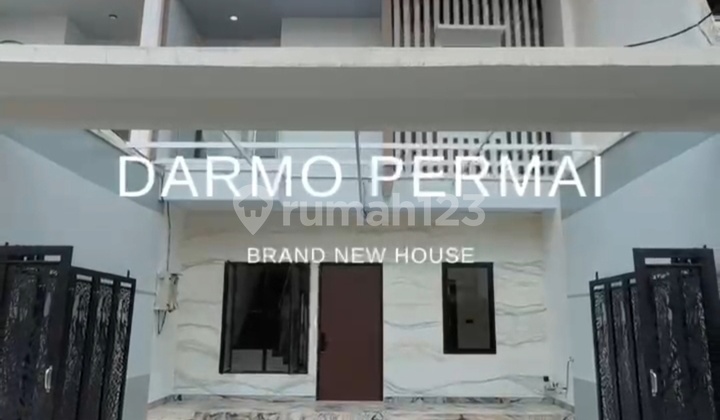 "DIJUAL RUMAH DARMO PERMAI TIMUR BARU GRESS MINIMALIS 