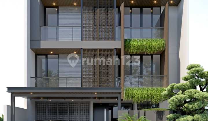 Dijual Rumah Modern Tropical South Emerald Mansion Citraland