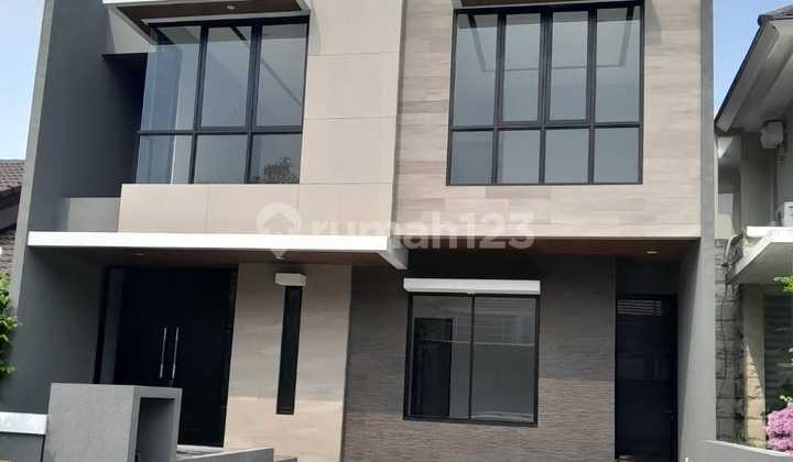 DIJUAL RUMAH BARU GRESS 2 LANTAI WOODLAND CITRALAND SURABAYA BARAT, FENGSHUI BAGUS 2