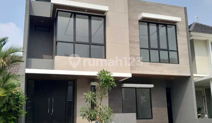 DIJUAL RUMAH BARU GRESS 2 LANTAI WOODLAND CITRALAND SURABAYA BARAT, FENGSHUI BAGUS