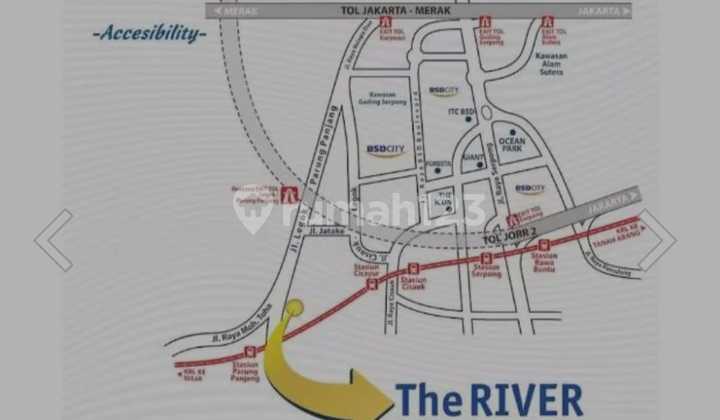 Harga Murah! Rumah di Perumahan The River Type Amazone Parung Panjang 2