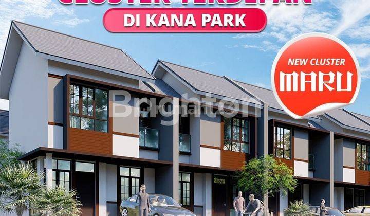 tampak depan kana park legok serpong tangerang