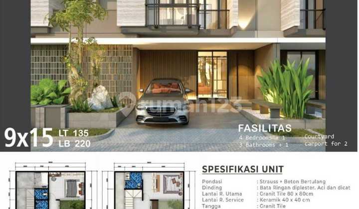 Hanya 2 Unit Rumah Exclusive di Woodland Citraland 1