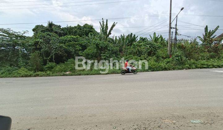 Lahan siap bangun dipinggir jalan besar 1