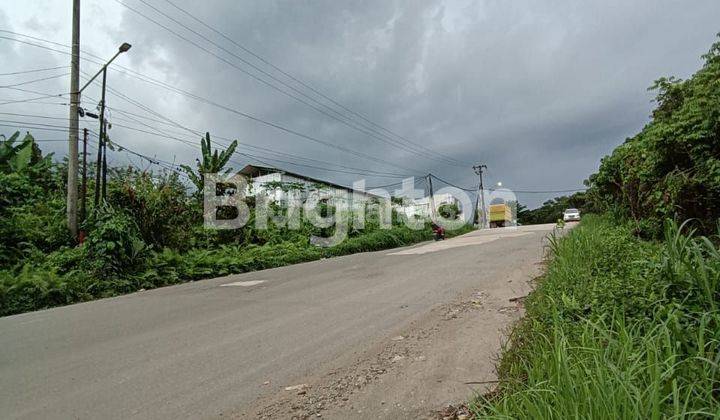 Lahan siap bangun dipinggir jalan besar 2