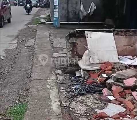 For rent, land location by the roadside, Legok.