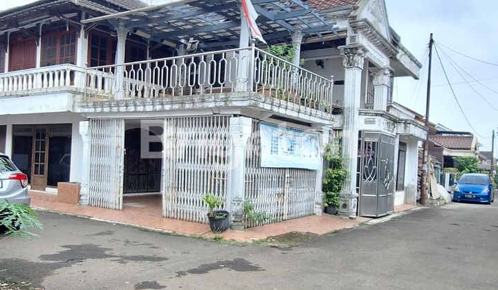 Two-Story Corner House in Pamulang Housing Complex