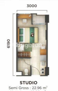Apartemen Siap Huni, Akasia BSD, Fasilitas Lengkap Apartemen Siap Huni, Akasia BSD, Fasilitas Lengkap