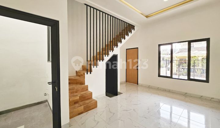 :fire: Quick Sale - Pondok Ungu Permai Bekasi, Modern Minimalist House - 2 Floors (Fully Furnished) Prime Location with Hook Position 2