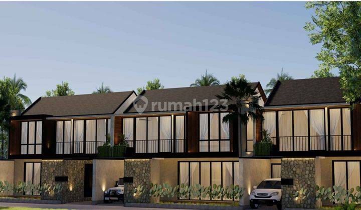 RUMAH BARU MODERN DENGAN KONSEP VILLA DI SANUR BALI 1