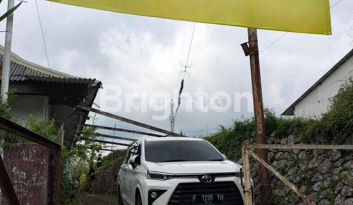 DI JUAL TANAH PINGGIR JALAN DAERAH PUNCAK DEKET TAMAN CIBODAS 1