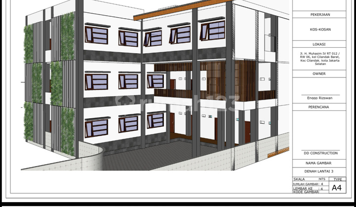 Tanah Lokasi Strategis Dekat Tb Simatupang, LRT Cocok untuk Kost. Fatmawati Jakarta Selatan