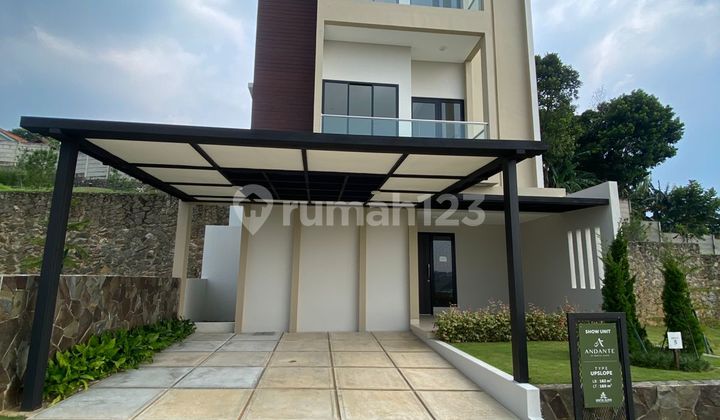 Rumah View Gunung Baru Andante Sentul Alaya Sentul City Bogor