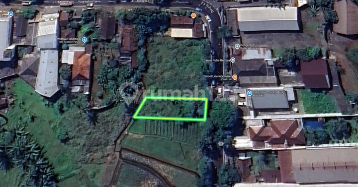 Land 418 Square Meters Located on Jogja-Magelang Road, Muntilan
