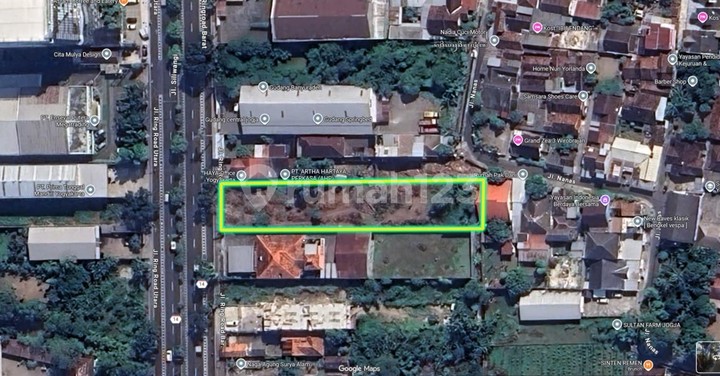 Tanah Pekarangan 1738 Meter Persegi Lokasi Dekat Pmi, Banyuraden, Gamping, Sleman