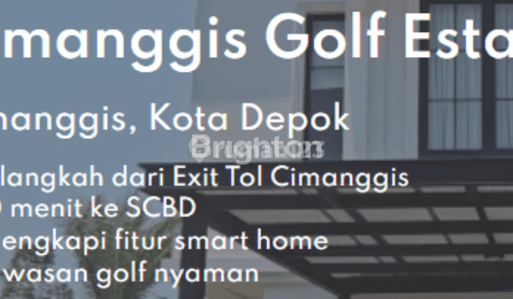 RUMAH NAHARA 7 CIMANGGIS GOLF ESTATE  CIMANGGIS DEPOK JAWA BARAT 2