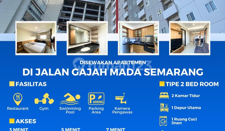 2 Bedroom Apartment Fully Furnished, City Center 1