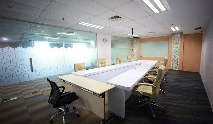 SEWA KANTOR FULLY FURNISHED DI MENARA 165 JAKARTA SELATAN (BEBAS GANJIL GENAP) 2