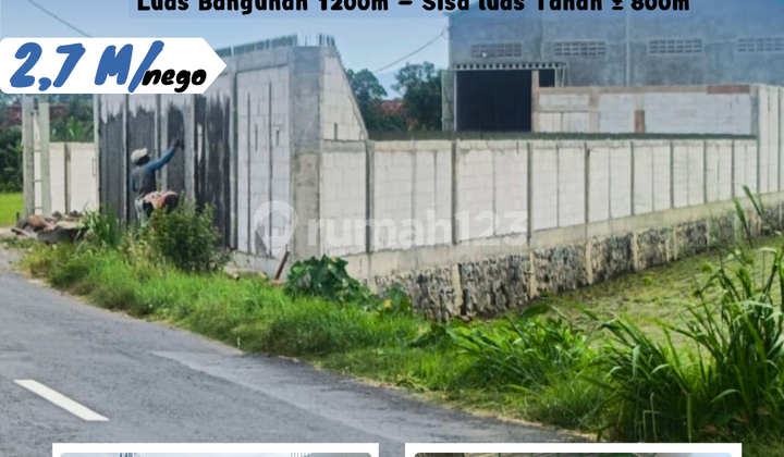 For Sale New Warehouse On Jalan Trasan, Delanggu - Kepoh