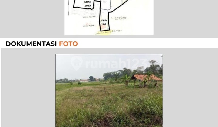Vacant Land with SHM for Sale on Jalan Raya Campaka, Purwakarta Vacant Land with SHM for Sale on Jalan Raya Campaka, Purwakarta