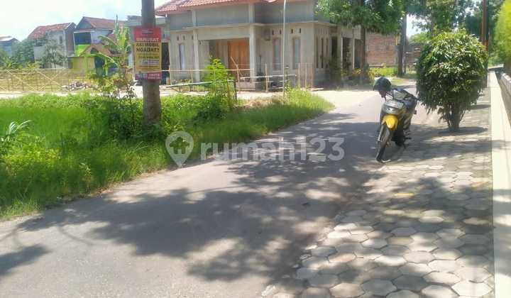 Tanah Pekarangan Lokasi Barat Polres Klaten  2