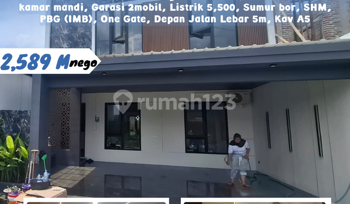 For Sale New 2-Story Fully Furnished House (Plot A5), Bumi Sentosa 2 Housing Estate Magwo Wedomartani