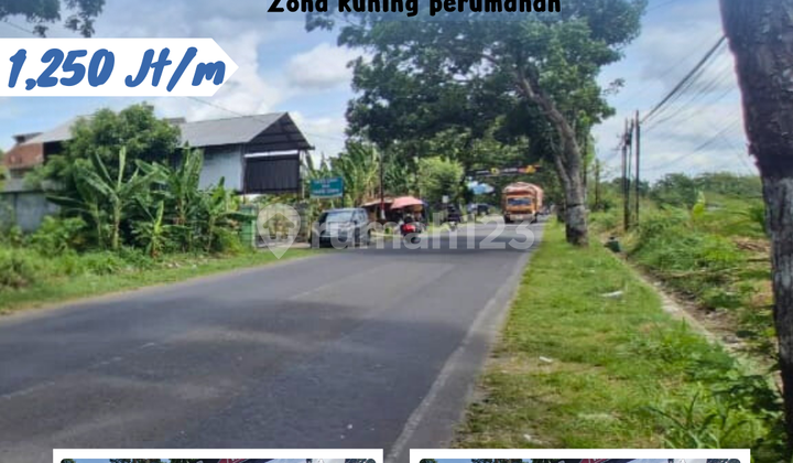 Dijual Pekarangan Lokasi Kurung Ceper, Pinggir Jalan Raya Ceper Pedan