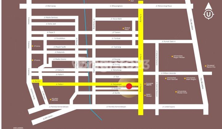 Well estate jalan Perjuangan - Pancing