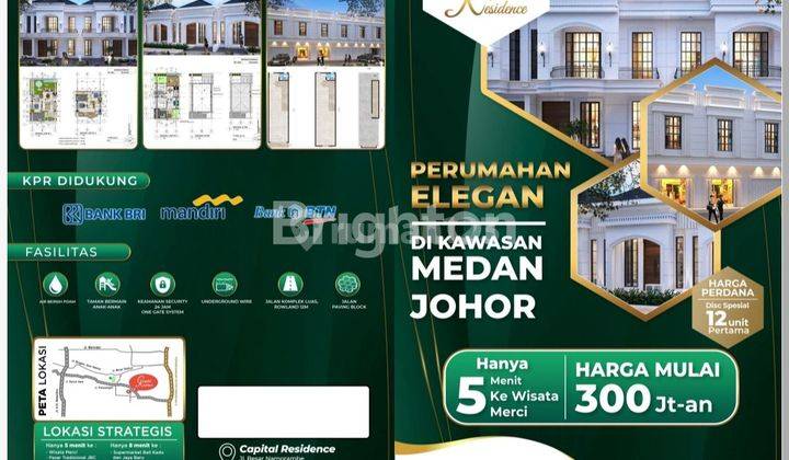 Capital Residence, Perumahan Elegan di kawasan Medan Johor 1