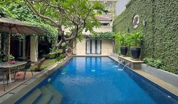 Rumah Cantik Modern Tropical Cipete, Jakarta Selatan  2