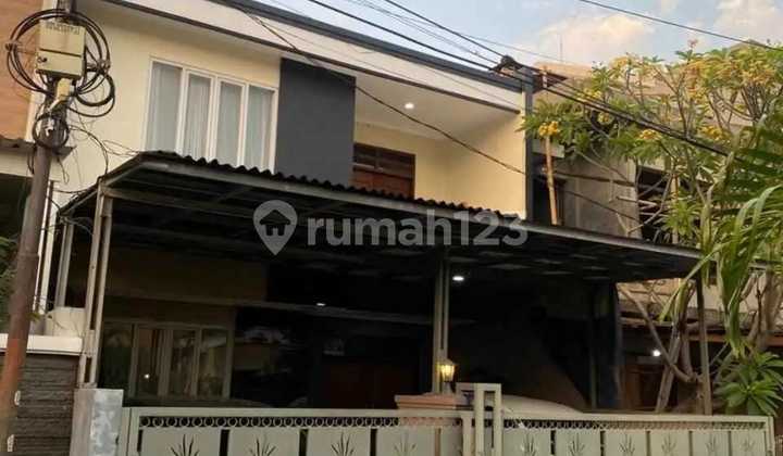 Luxury House for Sale Cheap 2 Floors in Alfa Indah Complex, West Jakarta
