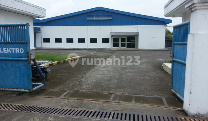 Dijual. Gudang Mandiri. Luas 6.500m². Lt: 3,9ha