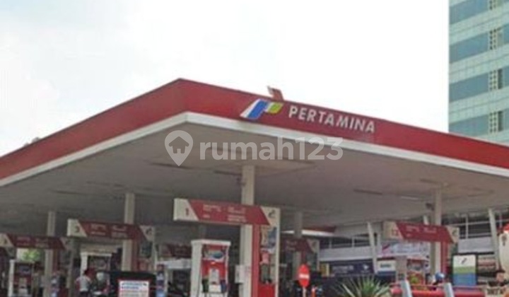 For Sale, Ready-to-Use Gas Station Fully Furnished with SHM in Bekasi, 1850 m² SHM.