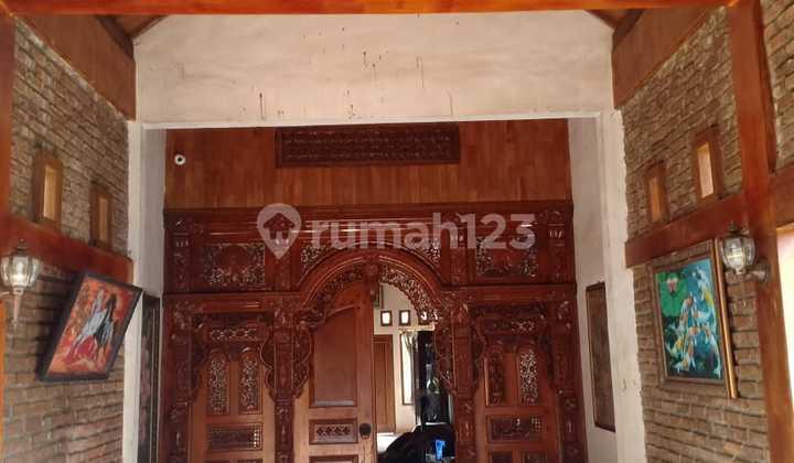 Rumah Model Kampung Modern Luas Di Bekasi Di Jual Asri, Bebas Banjir Sangat Lapang, Ada Kebunya, Unik Siap Huni Dan Nyaman 1