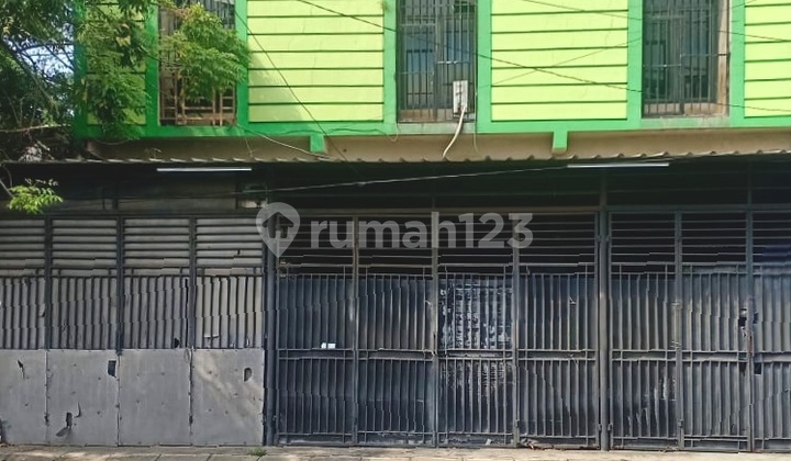 For Sale Cheap Shophouse Ready to Use in a Busy Location at Harapan Indah, Bekasi